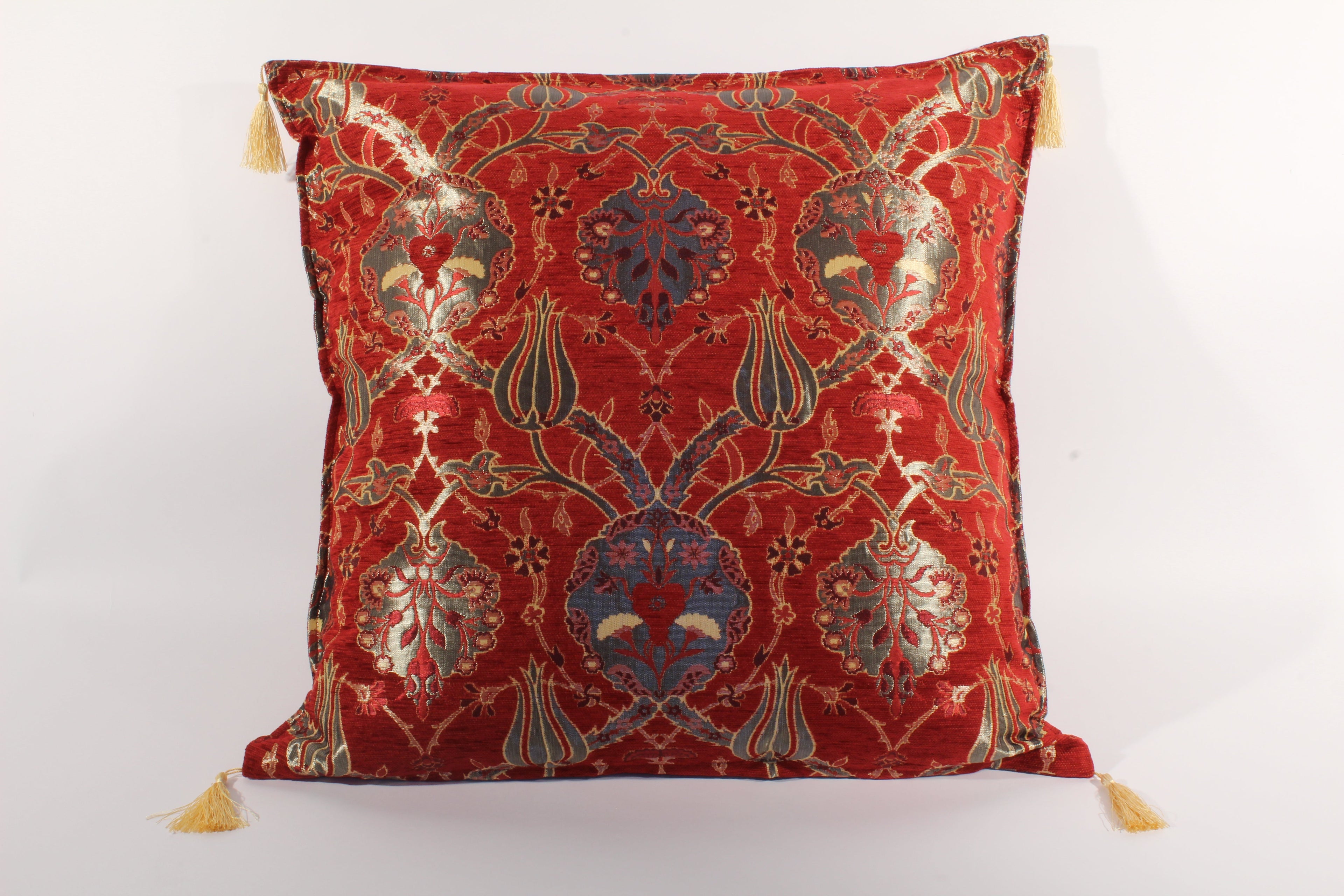 Türkische Kissenbezüge mit gemischtem Tulpenmuster – In 4 Größen und 9 Farben erhältlich