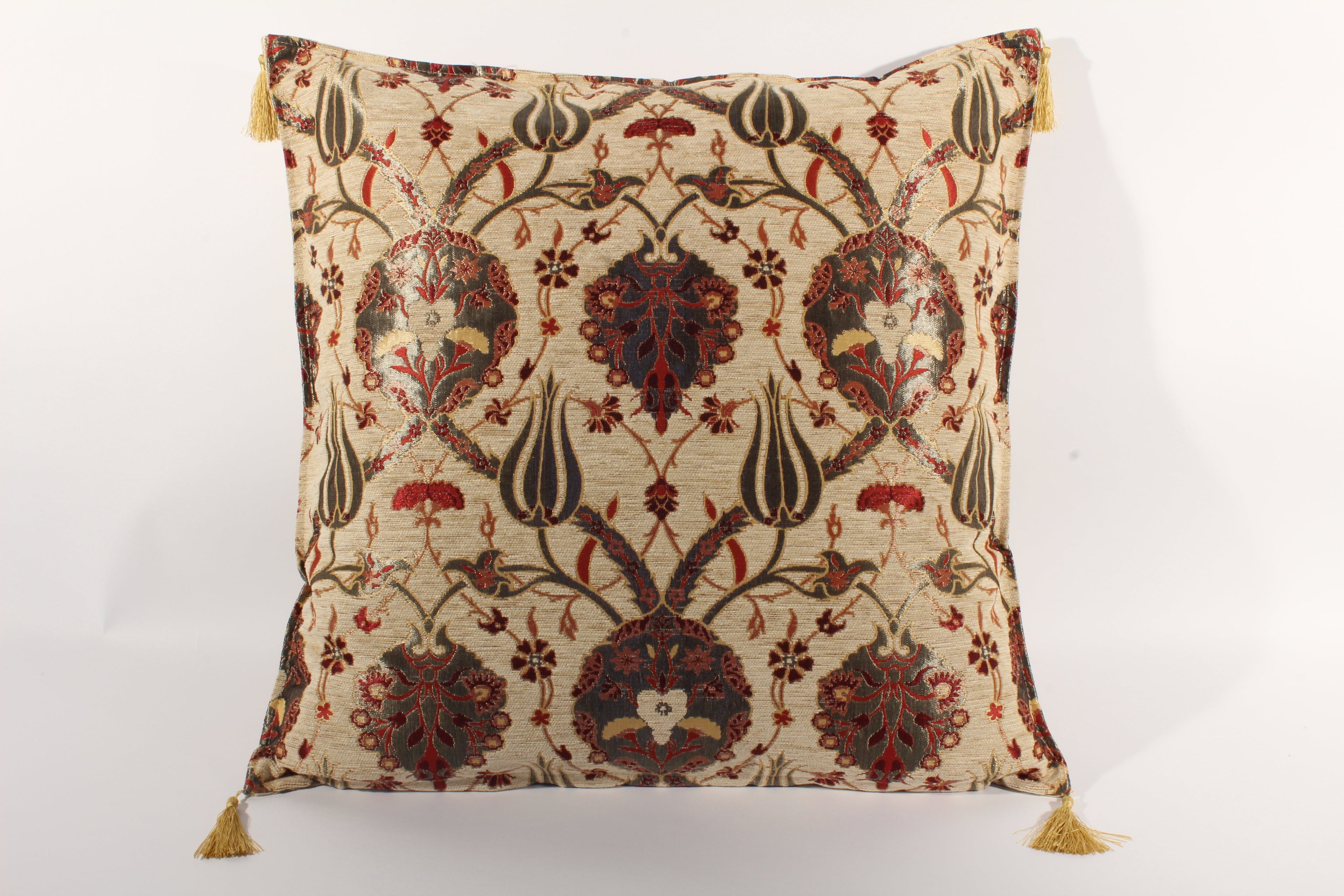 Türkische Kissenbezüge mit gemischtem Tulpenmuster – In 4 Größen und 9 Farben erhältlich