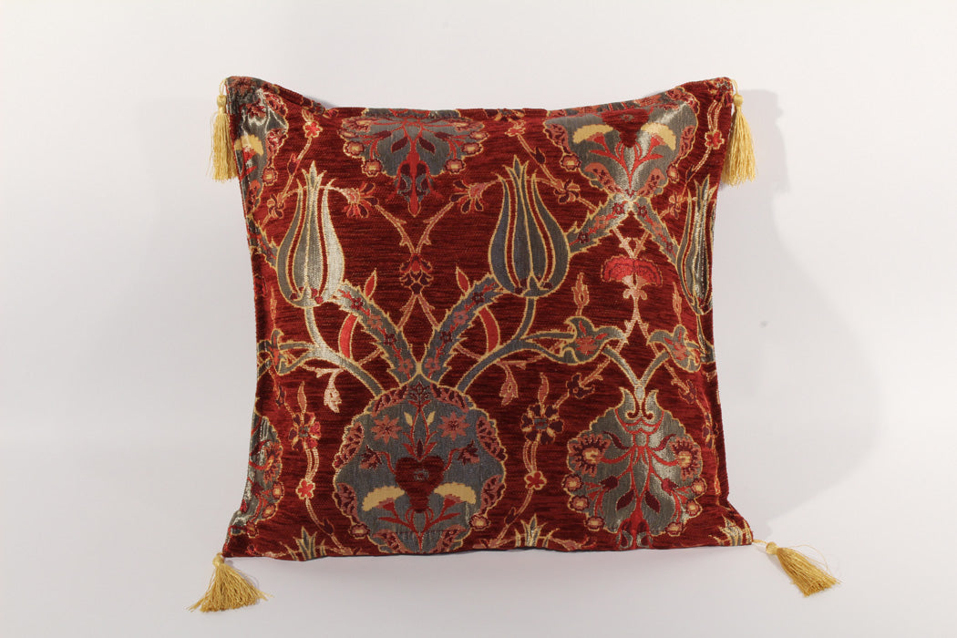 Türkische Kissenbezüge mit gemischtem Tulpenmuster – In 4 Größen und 9 Farben erhältlich