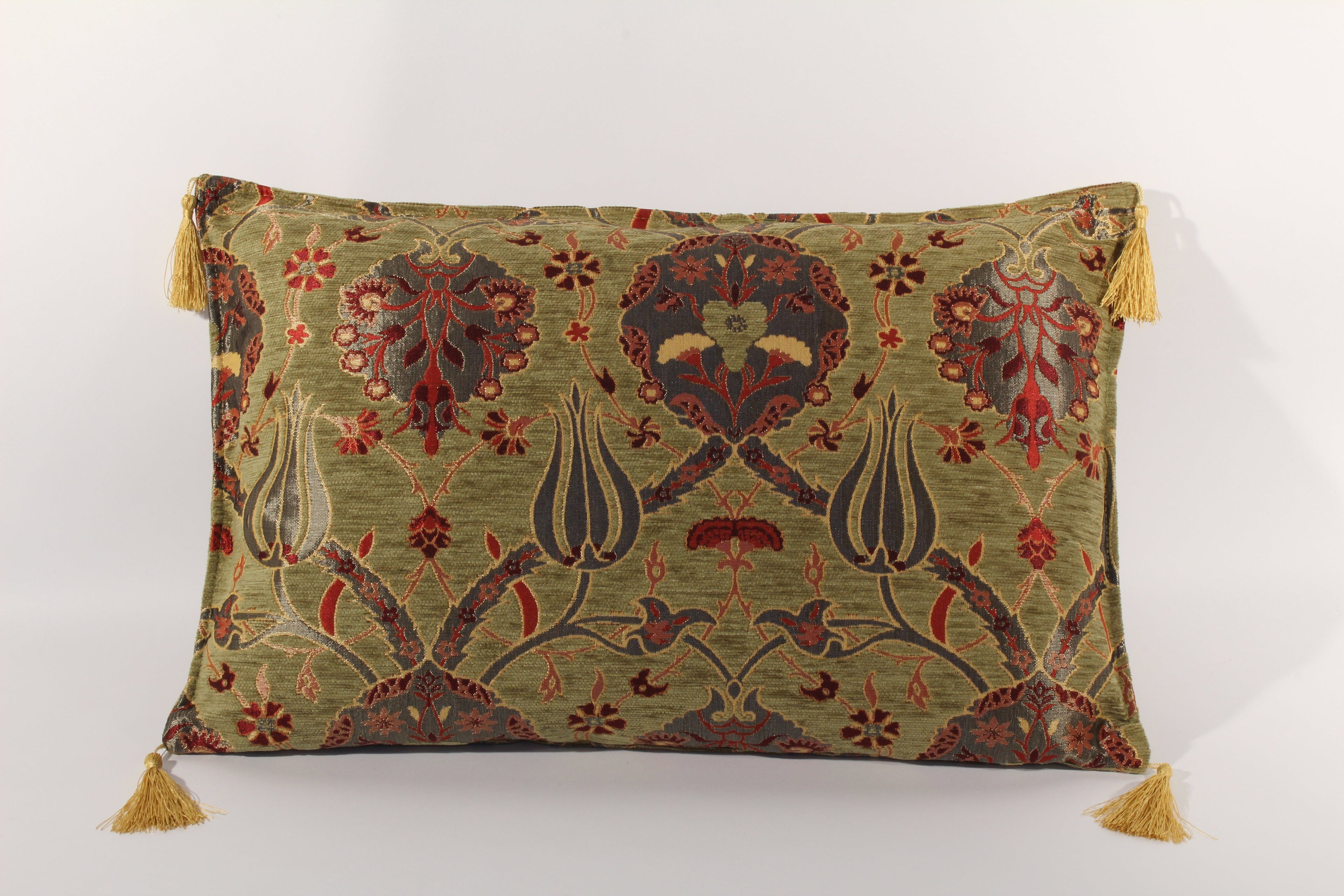 Türkische Kissenbezüge mit gemischtem Tulpenmuster – In 4 Größen und 9 Farben erhältlich