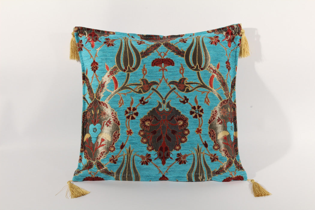 Türkische Kissenbezüge mit gemischtem Tulpenmuster – In 4 Größen und 9 Farben erhältlich