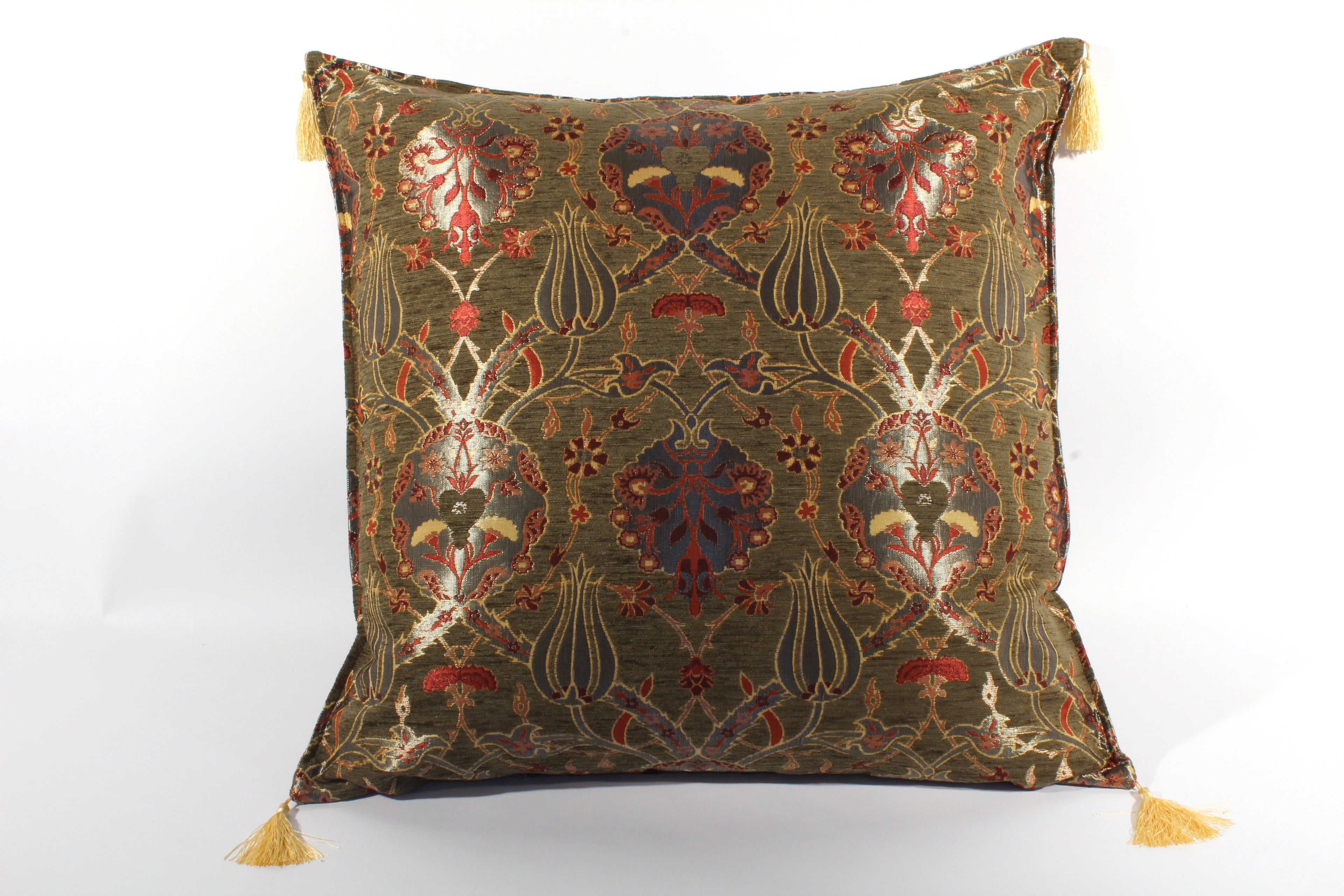 Türkische Kissenbezüge mit gemischtem Tulpenmuster – In 4 Größen und 9 Farben erhältlich