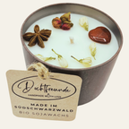 Personalisierte Duftkerze „Dein Name ♥“ | Sojawachs & Vegan | DochtFreunde