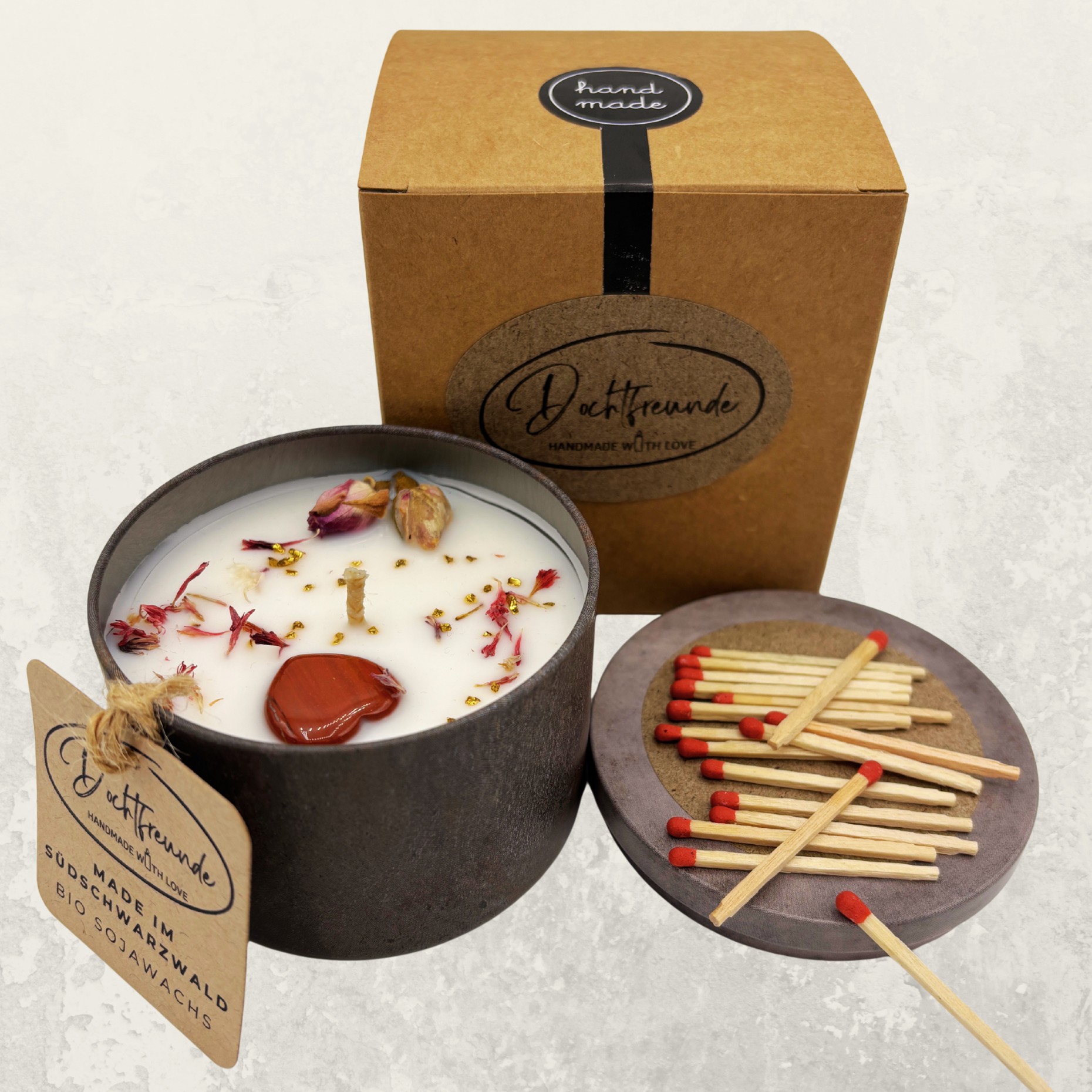 Personalisierte Duftkerze „You're the Best“ – Individuelles Dekor und Duft für ein einzigartiges Geschenk - Handmade im Südschwarzwald