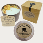 Personalisierte Kerze Beste Freundin | Geschenk mit Name & Symbol | Handmade Sojawachs 175ml | DochtFreunde