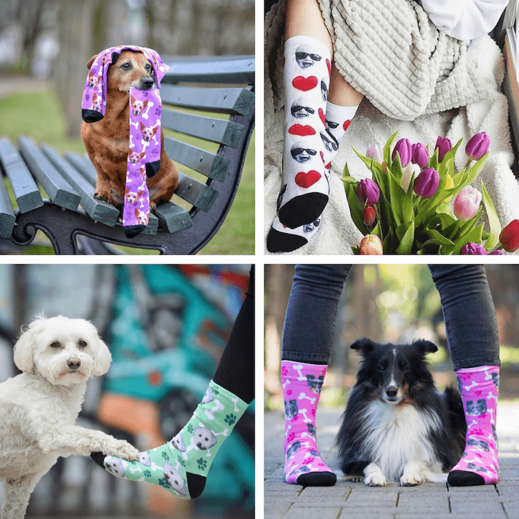 Personalisierte Logo Socken