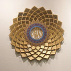 Halalhaus 3D-Wandkunst – Die 99 Namen Allahs (Asma’ul Husna)