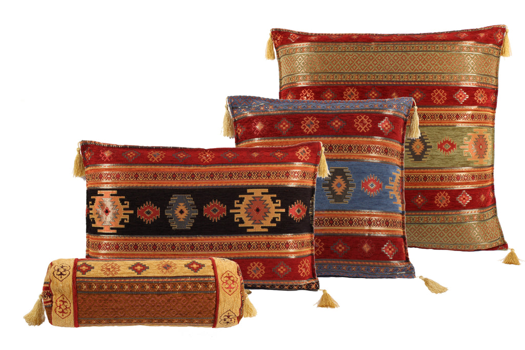 Kissenbezüge im Kelim-Muster – In 11 Farben und 4 Größen erhältlich