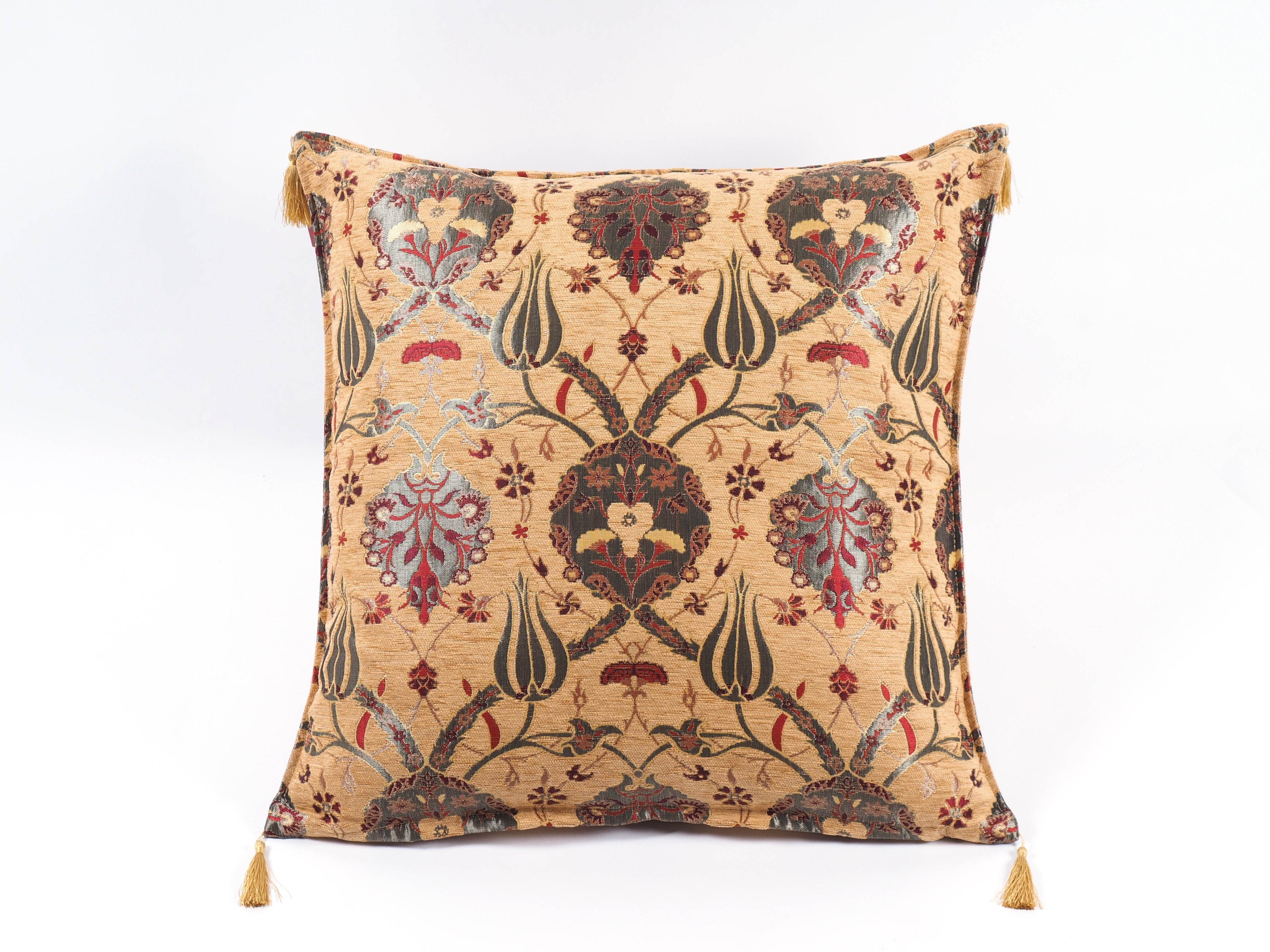 Türkische Kissenbezüge mit gemischtem Tulpenmuster – In 4 Größen und 9 Farben erhältlich