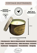 Handgemachte Duftkerze „Save The Date“ – Personalisierbares Geschenk für unvergessliche Moment