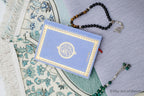 Rauda  Medina Bloom Prayer Mat | Soft, Minimal Floral Border Design | Lightweight and Elegant
