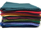 Baumwolltuch einfarbiges Tuch uni Halstuch Baumwolle Schal Bandana 50x50 cm & 100x100 cm