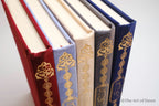 Elegant Velvet Qur’an with Gold Details – Arabic Uthmani Script Edition (14×20 cm)