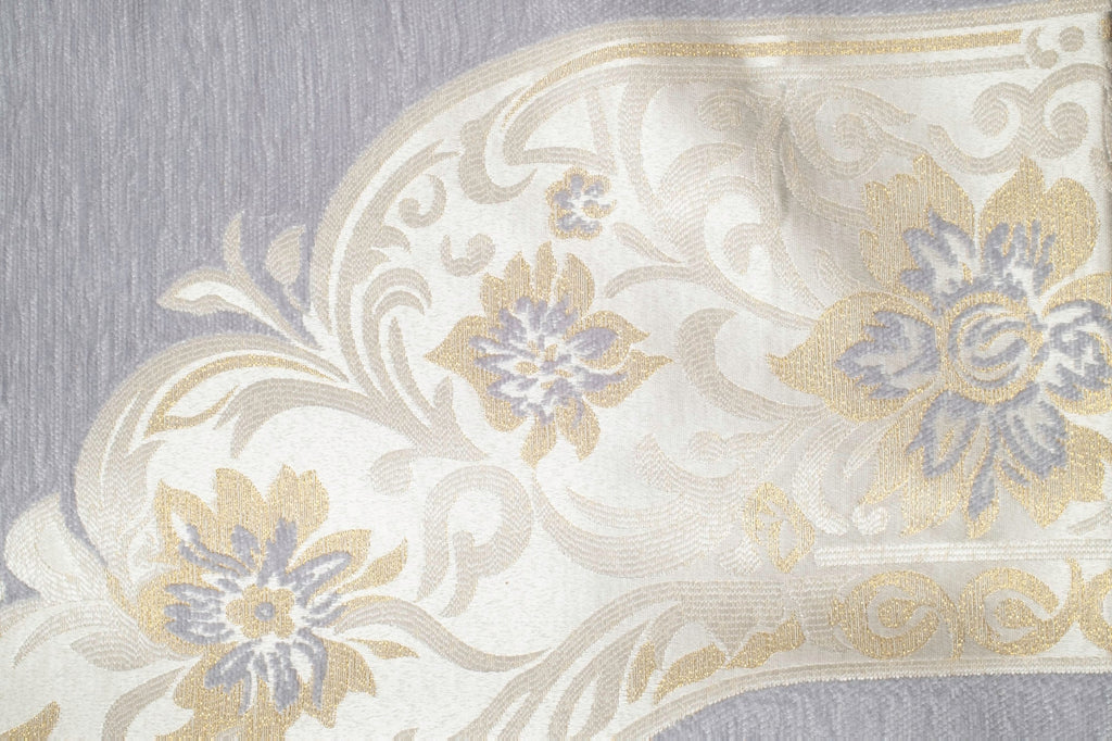 Gory  Majestic Bloom Prayer Mat  | Jacquard-Woven Soft Acrylic Blend | Elegant Floral Arch Design