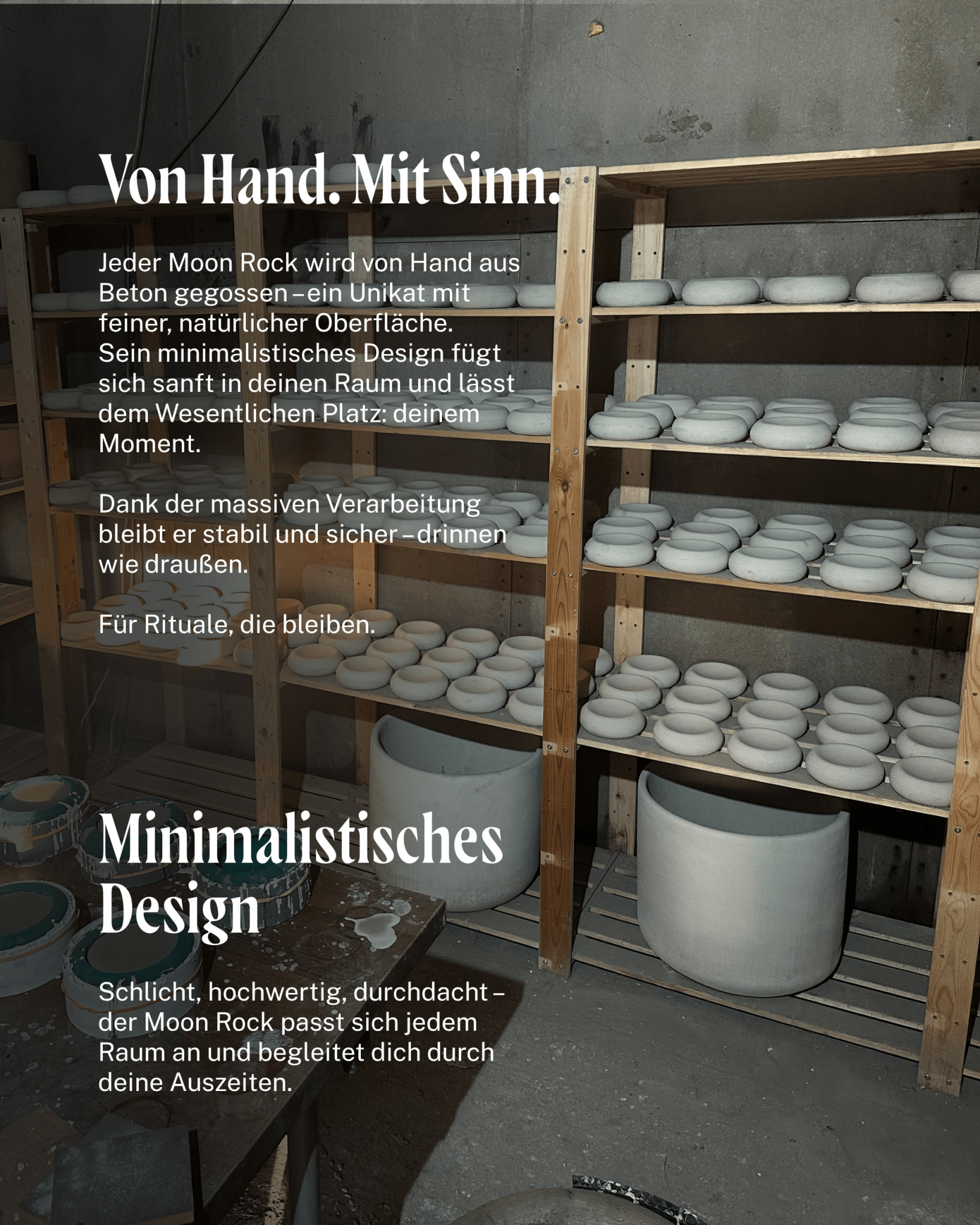 Moon Rock - Räucherstäbchenhalter