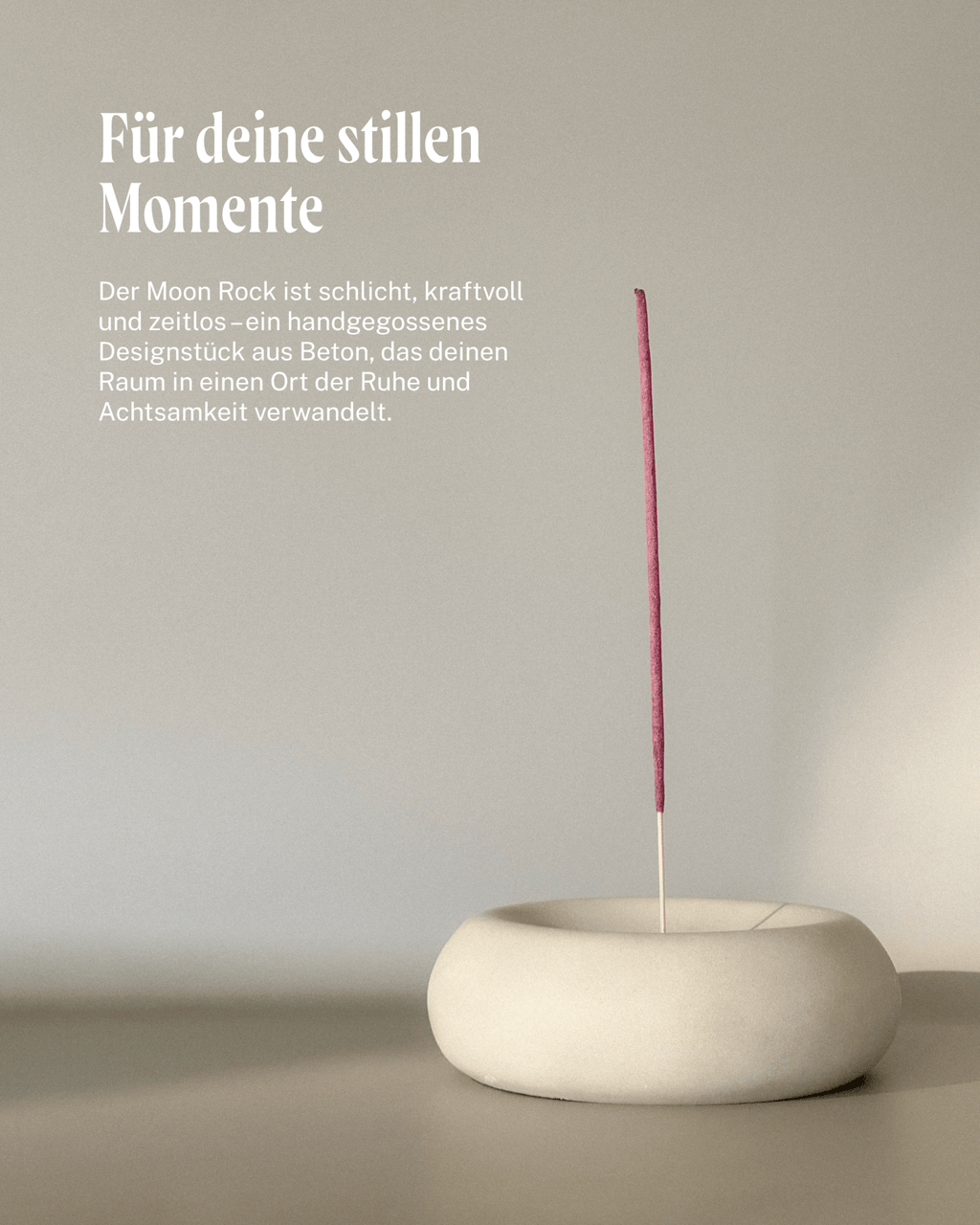 Moon Rock - Räucherstäbchenhalter