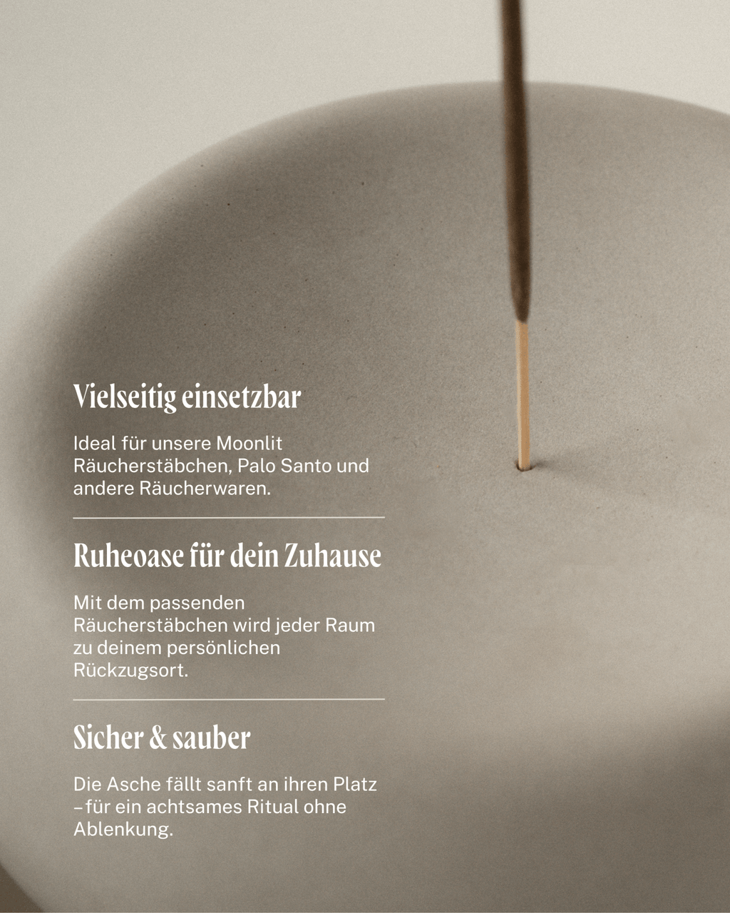 Moon Rock - Räucherstäbchenhalter