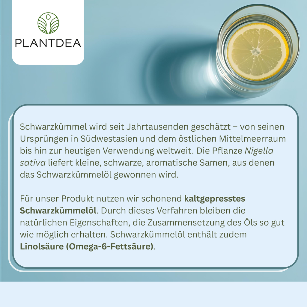 Bio Schwarzkümmelöl Kapseln