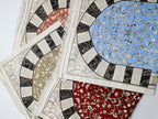 Rauda  Granada Arch Prayer Mat  | Soft, Lightweight Floral Arch Design | Multiple Colours Available