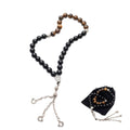 Tiger Eye Tasbih – 33 Beads | Natural Stone • Premium Dhikr Prayer Beads