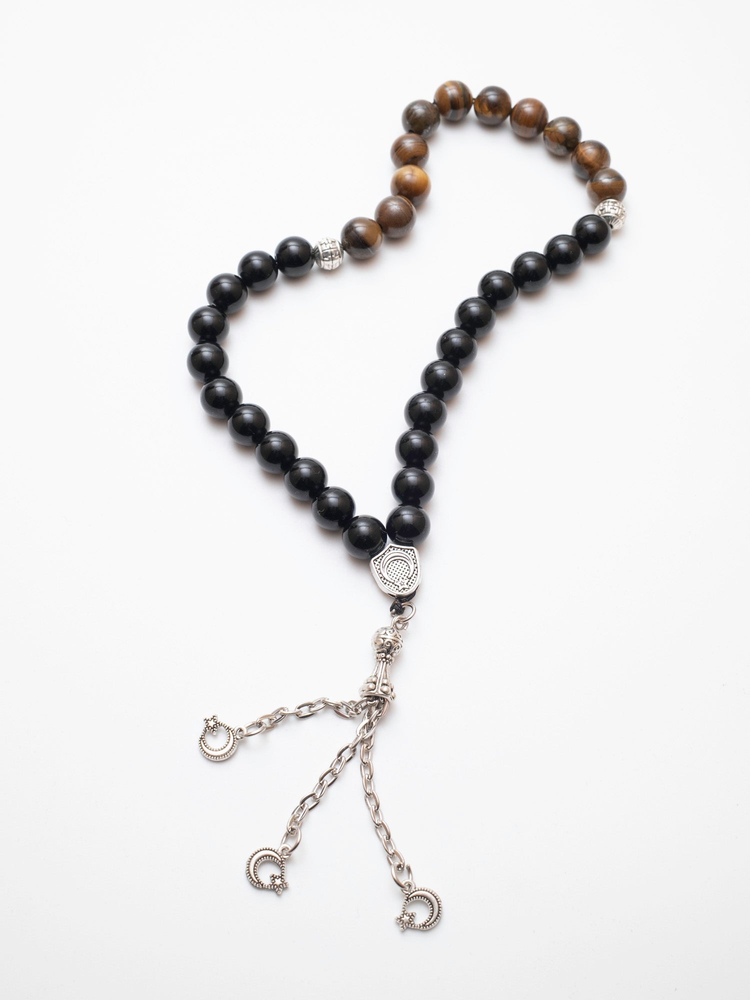 Tiger Eye Tasbih – 33 Beads | Natural Stone • Premium Dhikr Prayer Beads